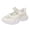 Beige, variant on LTTVQM Girls Mary Jane Sneakers Mesh Upper Hook and Loop Non-Skid Cushioned Quick-Dry Lightweight Comfortable Sneakers Daily Wear Running Walking Holiday Dress Shoes Pink 9 Toddler