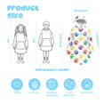 thumbnail image 3 of Dog Paw Print Multicolor White Pattern Lamb Fleece Blanket Hoodies for Teens ,Teens Oversize Sherpa Wearable Hooded Blanket Sweatshirt with Super Pockets, 3 of 6