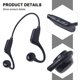 thumbnail image 3 of Inalámbrico compatible 5.2 conducción ósea auriculares deportivos soporte tarjeta TF, 3 of 11