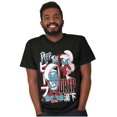 thumbnail image 3 of The Smurfs Kanji Peep The Drip Men's Graphic T Shirt Tees Brisco Brands S, 3 of 5