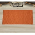 thumbnail image 1 of Retro Decorative Rug, Antique Victorian Floral Patterns in Modern Graphic Print Old Fashioned, Quality Carpet for Bedroom Dorm and Living Room, 6 Sizes, Burnt Sienna Pale Orange, by Ambesonne, 1 of 1