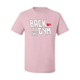 thumbnail image 2 of Wild Bobby, Back to The Gym Movie Logo Parody, Gym/Workout, Men Graphic Tee, Light Pink, Medium, 2 of 4