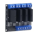 thumbnail image 2 of "4-Channel High-Level Trigger SSR Module with Fuse Protection - 3-24V DC Control for AC Loads, 2A Capacity & 10M Cycle Life (Model HY-M283)", 2 of 5