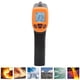 thumbnail image 4 of Termómetro Infrarrojo, Pistola De Medición De Temperatura, Pistola De Temperatura Digital Infrarroja Sin Contacto, Termómetros Infrarrojos De 7 Segundos Girados Automáticamente, 4 of 7