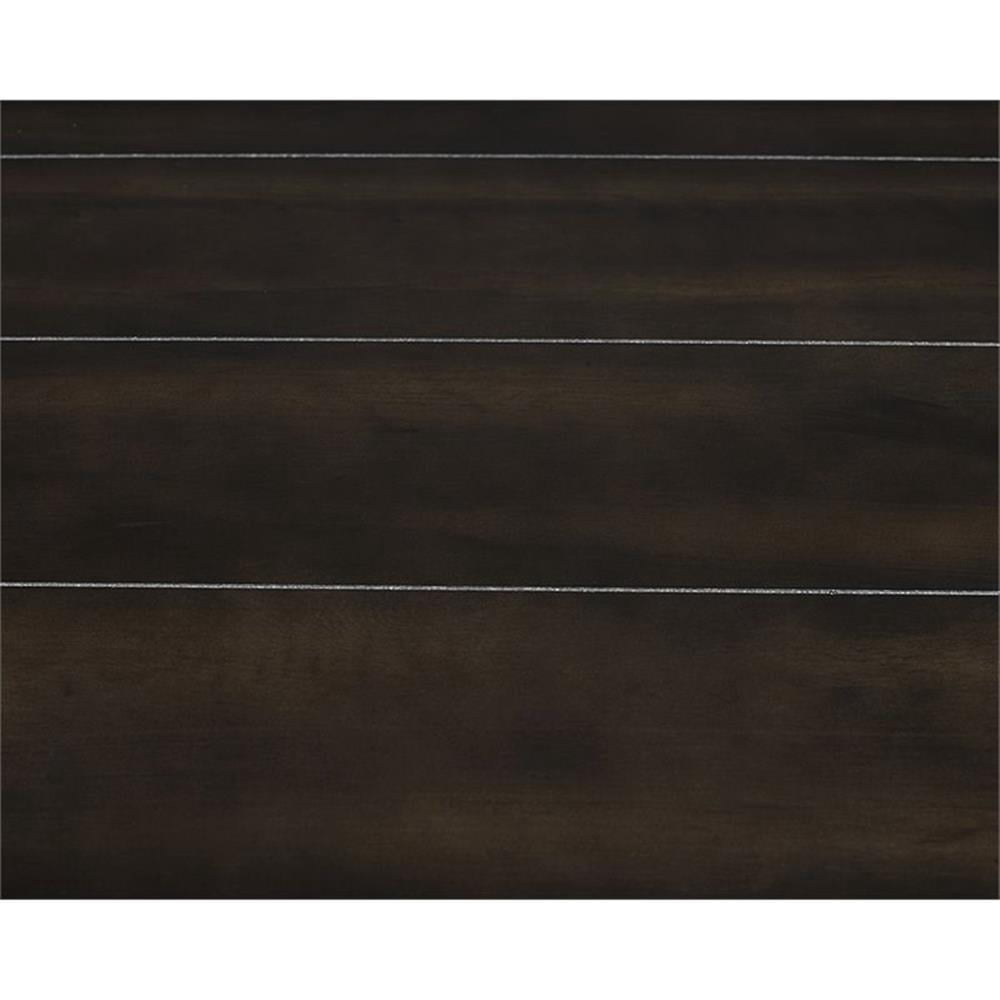 Picket House Furnishings Caleb Square Marble Top End Table in Espresso