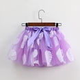 thumbnail image 4 of Coerni Toddler Soft Skirt Shorts Heart Prints Sequin Mesh Tulle Skirt Dance Part𝐲 Clothes Light Layered Pleated Birthday Outfit, 4 of 6