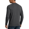 thumbnail image 5 of Garbnen Long Sleeve Shirts for Men UPF 50+ Sun Protection Men's Rash Guard Shirts Cooling Lightweight Summer Outdoor Beach Fishing Hiking Men Sun Shirt Gray XXL, 5 of 7