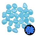 Yous Auto 100PCS Glow in The Dark Pebbles, Glowing Rocks for Aquarium ...
