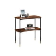 thumbnail image 1 of Sauder Harvey Park Collection - table d'Appoint - grand Noyer - base Noire, 1 of 8