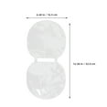 thumbnail image 4 of KAKOWELY 10pcs Professional Table Tennis Rackets Rubber Protection Film Adhesive Paddle Guard Film Double-Sided Thick Protective Film for Table Tennis Racket Safety,12.6X"X6.5"X0.04", 4 of 5