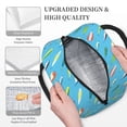 thumbnail image 3 of Balery Different Color Fishing Bait Pattern Lunch Bag Women, Lunch Box, Lunch Bag, Small Leakproof Lunch Tote Large Capacity Reusable Insulated Cooler Lunch Container-One Size, 3 of 6