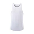 thumbnail image 3 of Busydd Tank Tops Men Solid Color Round Neck Sleeveless Mens Undershirts Summer Casual Breathable Workout Men's Tank Tops 3XL, 3 of 4