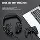 thumbnail image 5 of Onikuma con cable de auriculares Barra de red portátil Ajustable Reducción de ruido Auricular con micrófono Auriculares de recogida de 360 ​​grados Negro Guardurnaity EL005818-01B, 5 of 7