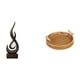 thumbnail image 1 of Escultura abstracta de fuego, estatua, cesta, adorno de resina, organizador, decorativo, coleccionable, regalo adecuado para oficinas, salas de estar,, 1 of 8
