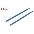 thumbnail image 2 of Unique Bargains Instrument de Musique Embout en Plastique 5A Tambour Bâton de Musique Bleu 2 Pcs, 2 of 2