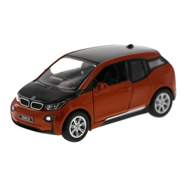 BMW i3, Orange Kinsmart 5380D 1/32 Scale Diecast Model Toy Car