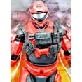 thumbnail image 3 of Halo Reach Series 6 Spartan Recon Male Team Red Action Figure 2012, 3 of 4