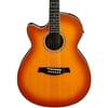 Ibanez AEG18LII Cutaway Left-Handed Acoustic Electric Guitar Level 2 Vintage Violin Sunburst 190839225030