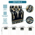 thumbnail image 7 of Table Runner Abstract Light Brown Blue Geometric Table Decoration for Kitchen Dinning Retro Ethnic Style Table Decoration for Indoor Outdoor Party Wedding Decor 13x90inch, 7 of 7