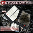 thumbnail image 4 of Unique Bargains Car Air Filter No.13718570043 for BMW X3 F25 2011-2017 Long Life Filter Air Cleaner Element 1 Pc, 4 of 7