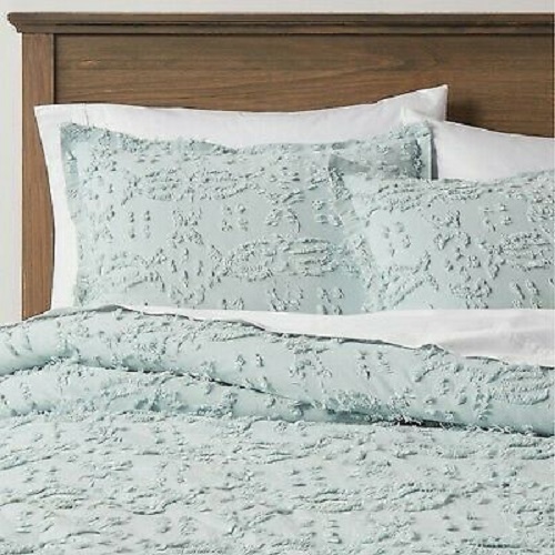 Clipped Chenille Comforter \u0026 Sham Set 