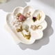 thumbnail image 5 of Plato de joyería de concha, soporte para anillo, bandeja de almacenamiento de joyería, cuenco para llave de entrada para pendientes, 5 of 9