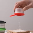 thumbnail image 5 of Mini Salt & Pepper Shakers, Moisture Proof Plastic Airtight Salt Shaker Dispenser with Flip Lid, Clear Leak-Proof Empty Spice Jars with Sift Caps, BPA-Free, For Herbs, Seasonings, Powders, 1.8x1.4 in, 5 of 9
