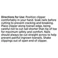 thumbnail image 5 of Equate Adult Toenail Clipper for Nail Health & Ingrown Toenail Prevention, 5 of 8