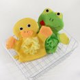 thumbnail image 3 of Magik 3-5 Pack Baby Kids Bath Lily Shower Gloves Sponge Hand Puppet Bath Wash Mitt, 3 of 8