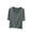 Gray Womens Tops, variant on Womens Summer Tops Elbow Length Sleeve T Shirts for Women Scoop Neck Lightweight Solid Color Casual Tshirts