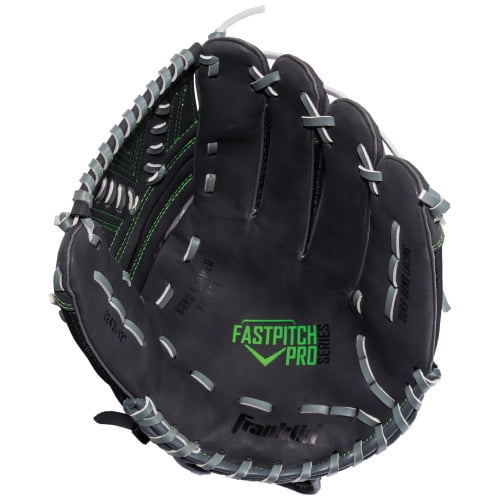 (30cm ) - Franklin Sports 30cm Fastpitch Pro Softball Glove Lime - Left Handed Thrower