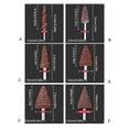 thumbnail image 3 of MultiPurpose 6mm/3mm Shank Sandpaper Sanding Flap Wheel for Grinding Finishing, 3 of 8