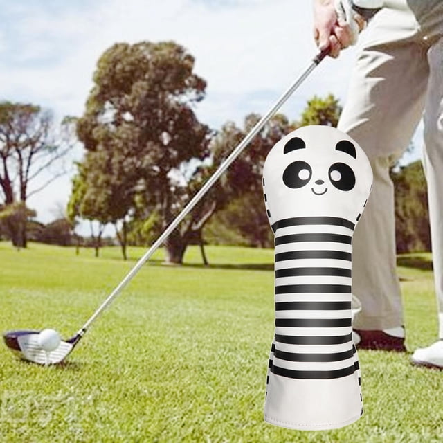 1 pieza de maderas híbridas n a la mayoría cubierta de conductor blanco shamjiam Cubierta de la cabeza del club de golf