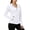 White, variant on Yanchicy Womens UPF Protection Sun Protection Hooded Jacket Full Zip Long Sleeve Athletic Top With Thumb Holes Side Pockets Lightweight Quick Dry Outerwear For Outdoor Sports