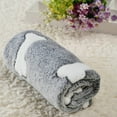 thumbnail image 2 of Puppy Blankets Warm Sleep Mat Cute Print Flannel Throw for Small Dogs and Cats with Star and Bone Design, 2 of 8