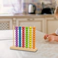 thumbnail image 4 of Juego de bloques de conteo de madera con cuentas apilables y juguetes educativos para niños M, 4 of 8