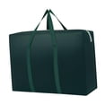 thumbnail image 4 of Bolsa de almacenamiento extragrande para ropa de cama, bolsa multifuncional para mudanzas, bolsa para lavandería Verde, 4 of 9