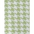 thumbnail image 5 of Suéter sin mangas de cuello redondo de houndstooth de INSPIRE CHIC para mujer, tejido, color verde L, 5 of 5