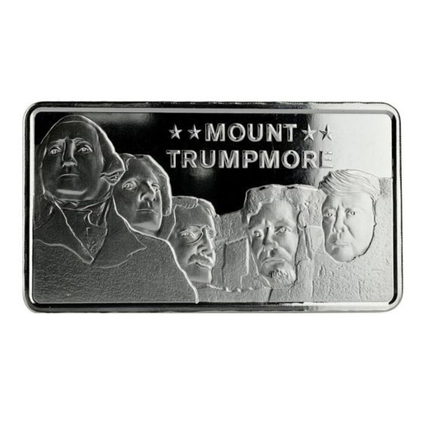 10 oz Mount Trumpmore Silver Bar - Walmart.com