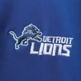 thumbnail image 3 of Men's Dunbrooke Blue/Gray Detroit Lions Alpha Full-Zip Jacket, 3 of 4
