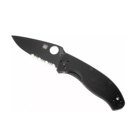 

G-10 FOLDER 8C13MOV SATIN DROP POINT BLADE BLACK G-10