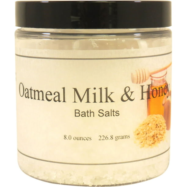 Oatmeal Milk And Honey Bath Salts, 8 ounces