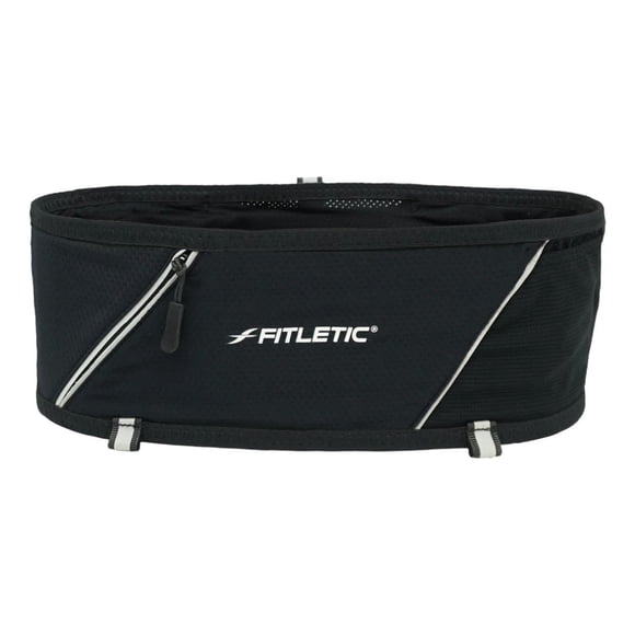 Cangurera Fitletic Running Waist Bag 360 Plus Belt negro