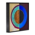 thumbnail image 2 of Stupell Industries Nautical Split Circle Black Framed Giclee Art, design by Matthew Finger, 2 of 9