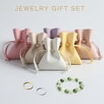 thumbnail image 3 of Osdhezcn Colorful Leather Accessory Bag Earring Display Organizers Suitable for Necklace, 3 of 15