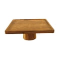 thumbnail image 3 of Soporte cuadrado de madera para exhibición de pasteles, bandeja para servir, accesorios, elevador para pasteles de la tarde 25 cm x 95 cm, 3 of 9