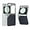 Black&Silver, variant on Aramid Fiber Case for Samsung Galaxy Z Flip 5 Case Aramid Fiber Thin Fit Slim Minimalist 6 FT Military Grade Drop Protection Case with Wireless Charging, Black
