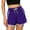 Purple, variant on 2025 Women's High Waisted 3 Inch Inseam Workout Athletic Shorts for Yoga Running and Casual Comfort with Stretchy Breathable Fabric Women's Leggings Plus Size,Color:Pink,Size:3XL