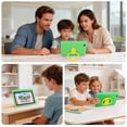 thumbnail image 2 of 10 inch Kids Tablet, Android 16 Tablet for Kid, 5-Core Processor, 24GB RAM, 128GB ROM Toddler Children,Tablets with Case, Parental Control, 5000mAh, WiFi, BT5.0, Dual Camera,Green, 2 of 7