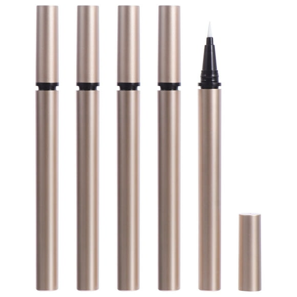 5 uds 1 ML delineador de ojos vacío tubo de lápiz recargable delineador de ojos líquido contenedor botella de bricolaje